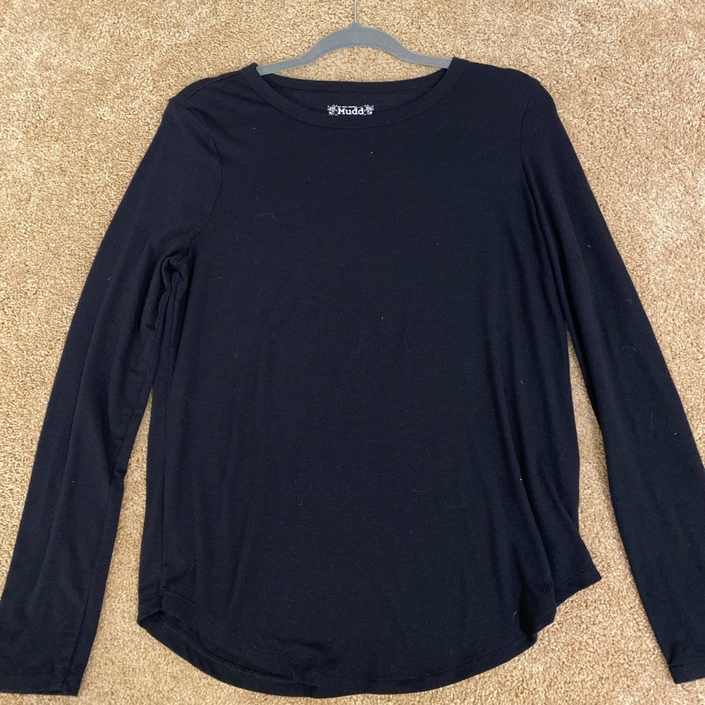 Black long sleeve shirt